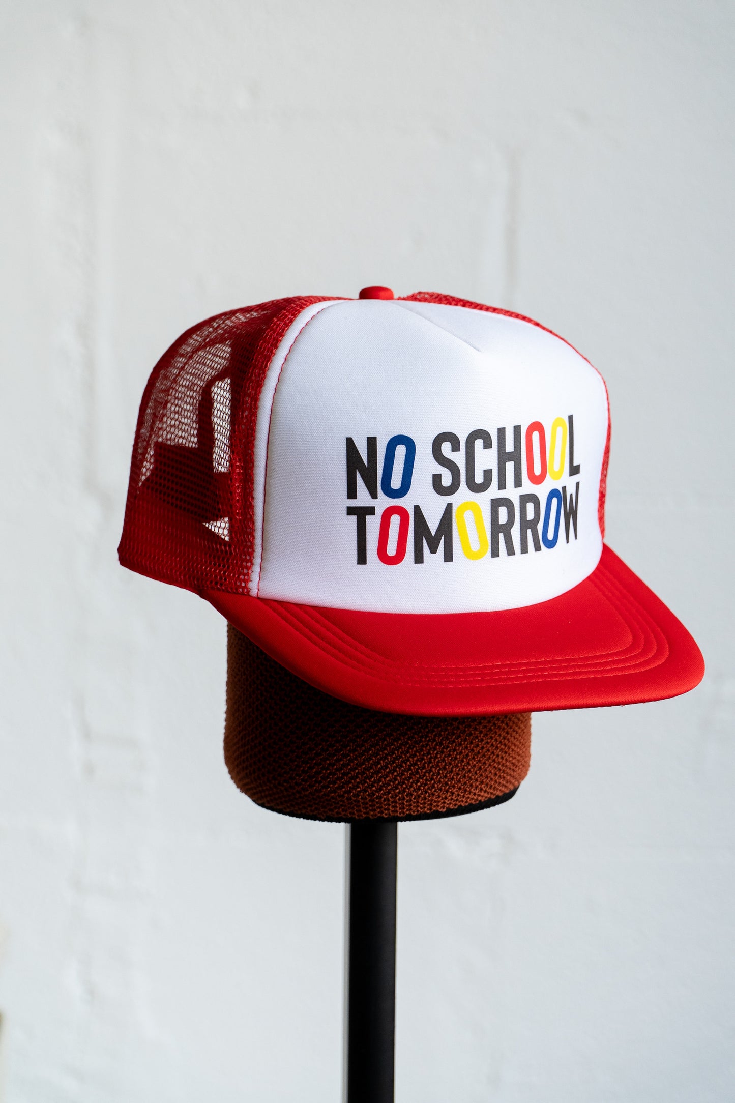 No School Tomorrow Trucker Hat