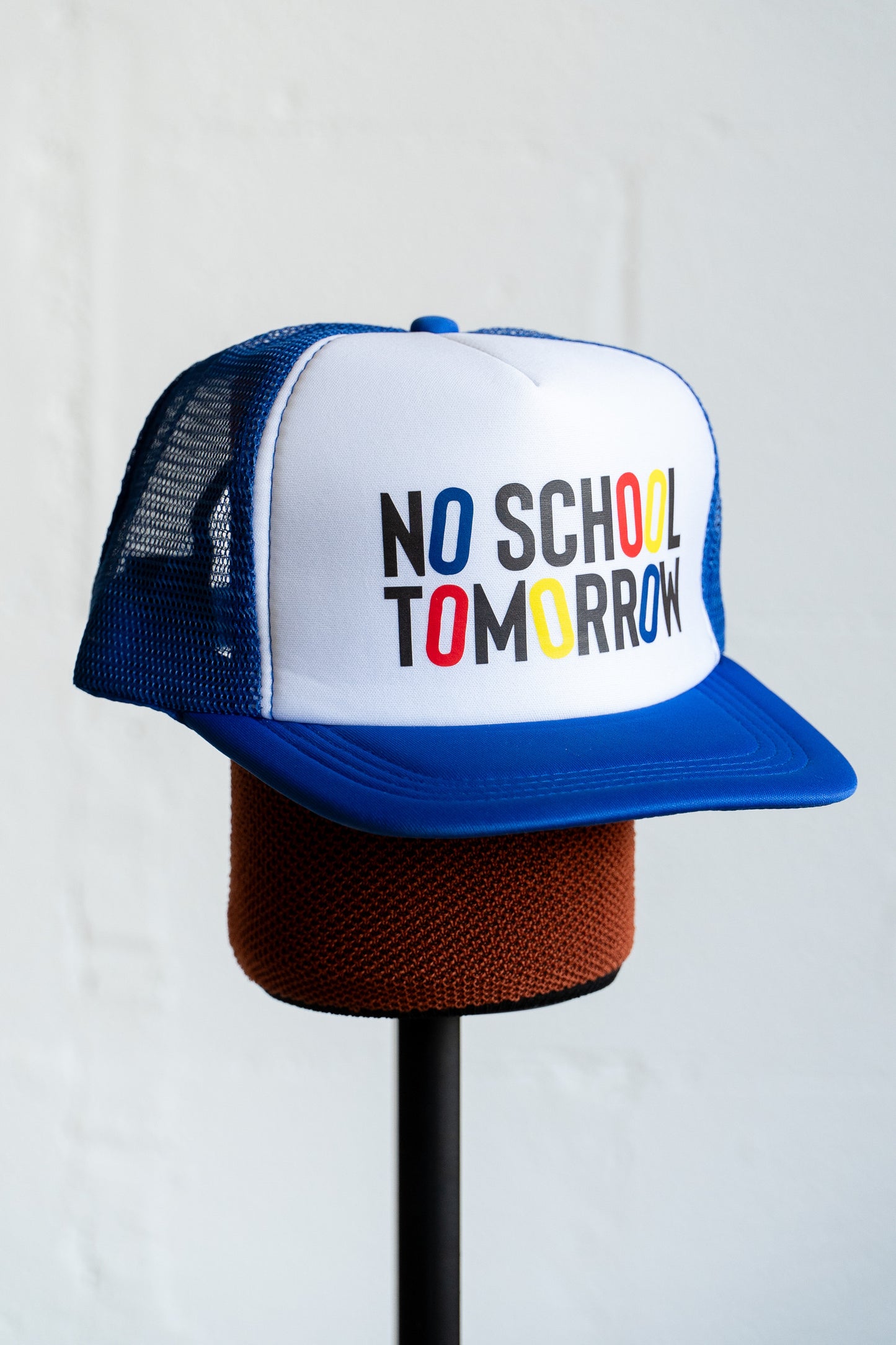 No School Tomorrow Trucker Hat